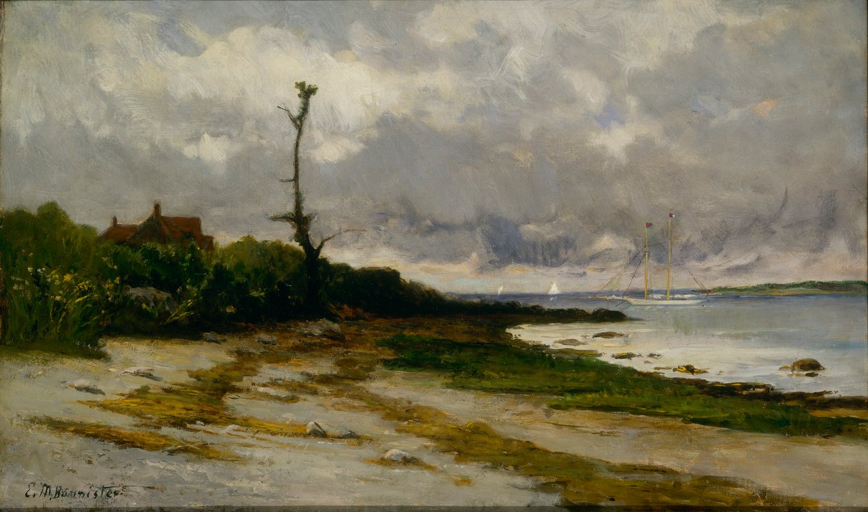 Krajobraz w pobliżu Newport, R. I. autorstwa Edward Mitchell Bannister