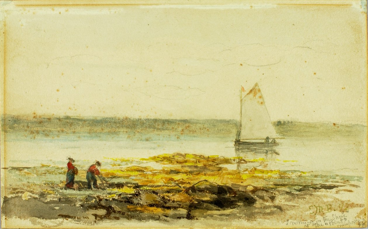 Poranek na brzegu autorstwa Edward Mitchell Bannister