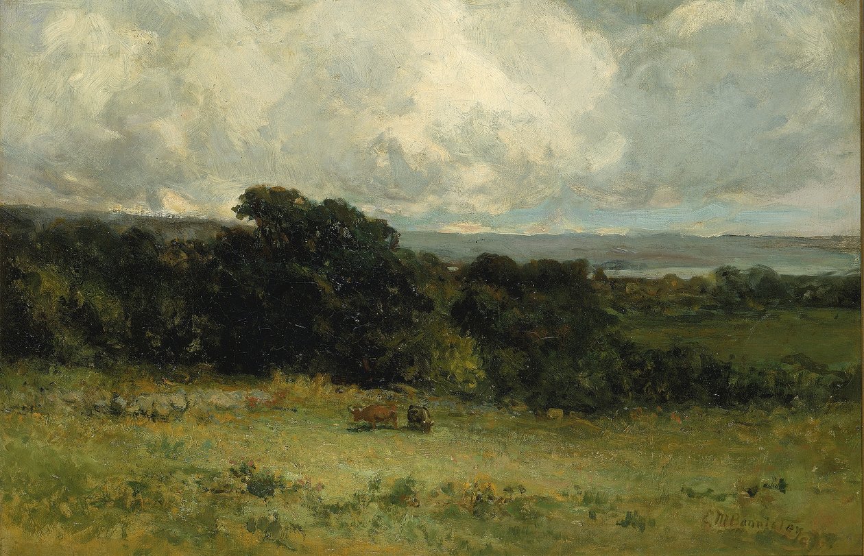 Przyjemne pastwiska autorstwa Edward Mitchell Bannister
