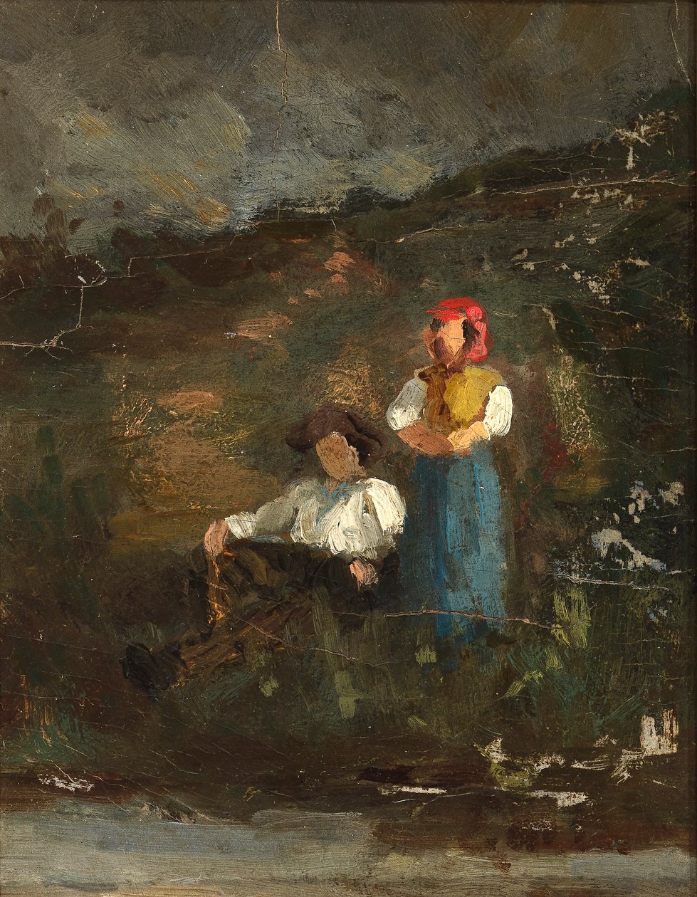 Repose autorstwa Edward Mitchell Bannister