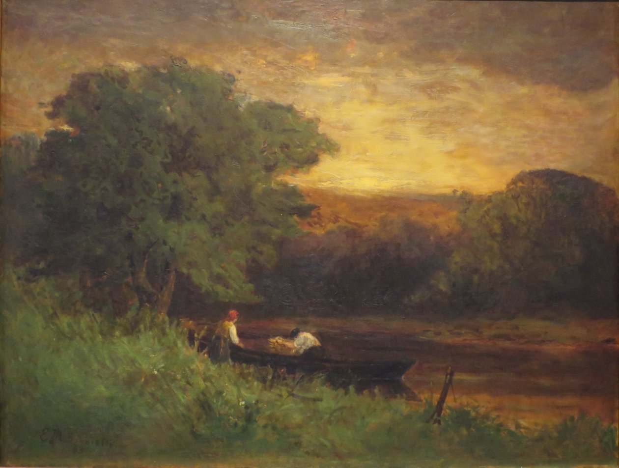 Scena rzeki autorstwa Edward Mitchell Bannister