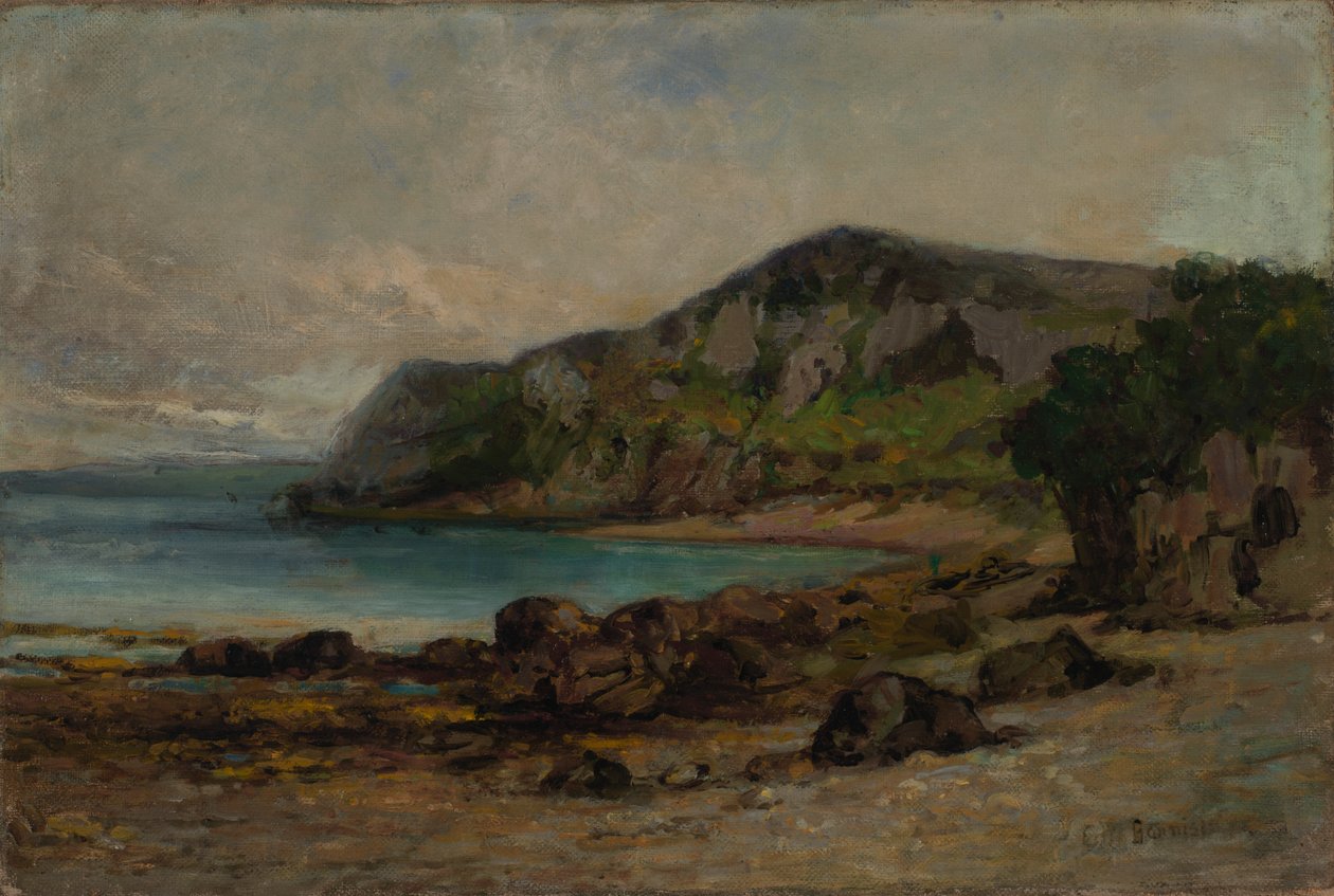Skały w Newport, ca. 1877-1885. autorstwa Edward Mitchell Bannister