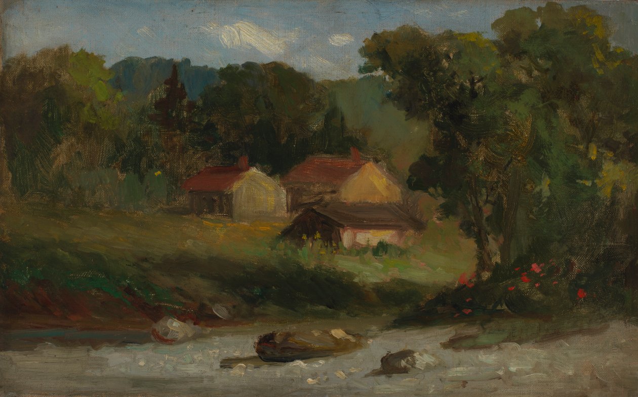 Rocky Farm, Newport, 1891. autorstwa Edward Mitchell Bannister