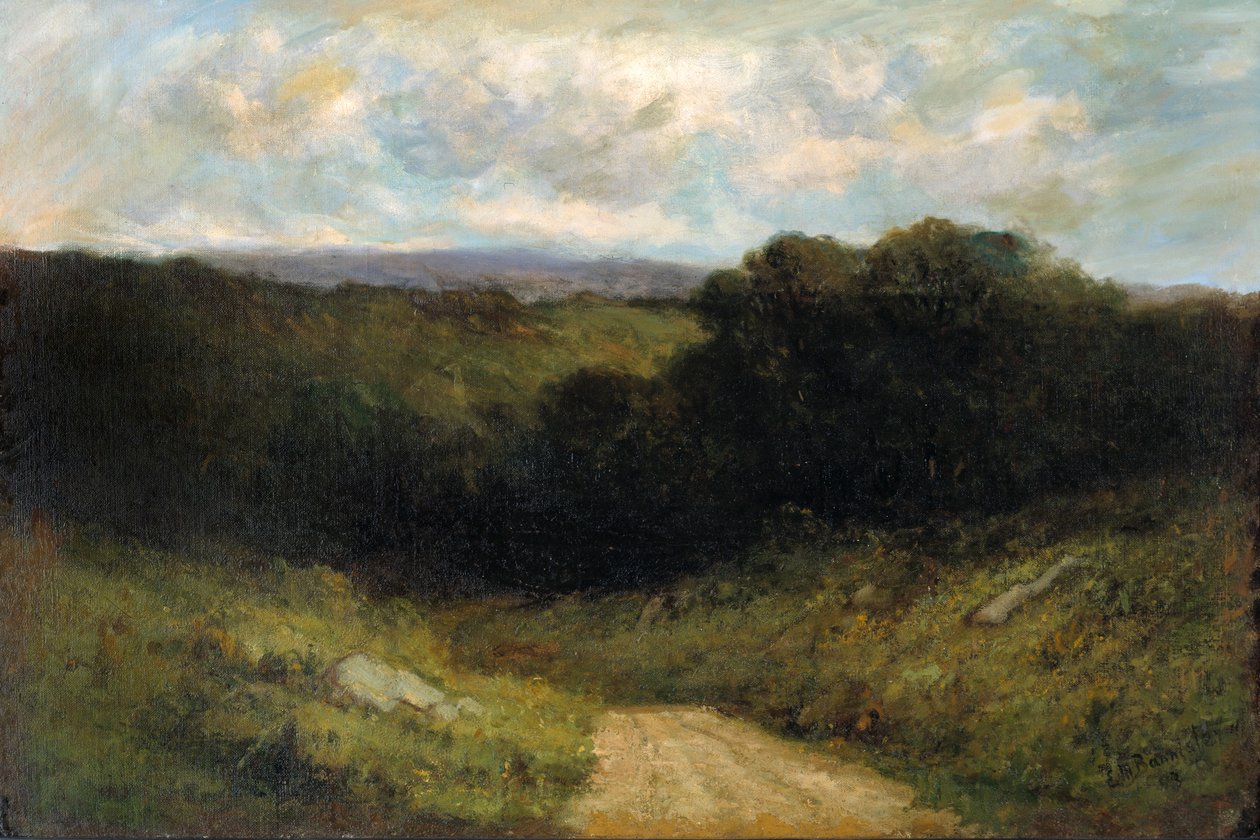 Droga do Doliny, b.d. autorstwa Edward Mitchell Bannister