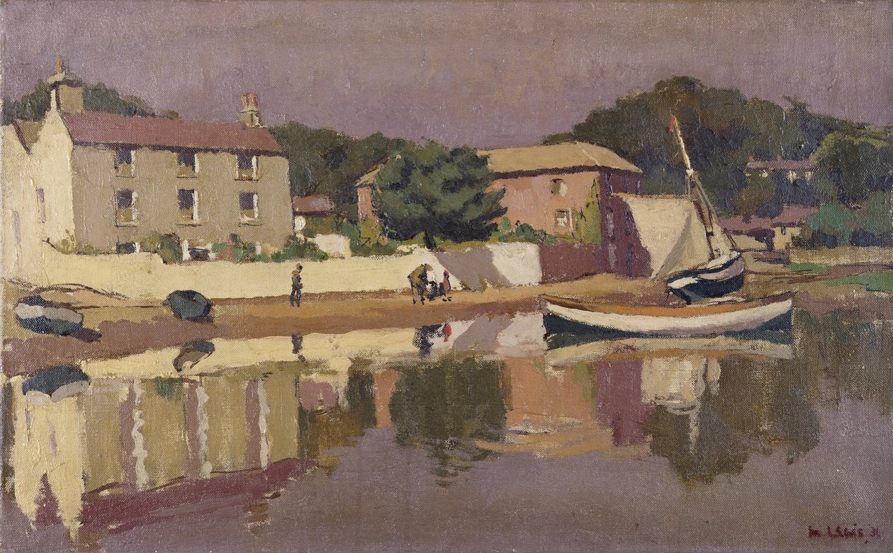 The Strand, Laugharne autorstwa Edward Morland Lewis