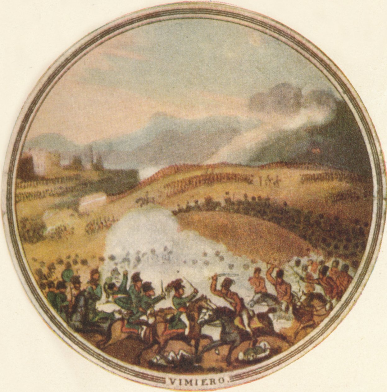 Bitwa pod Vimiero, 1815, 1910 autorstwa Edward Orme