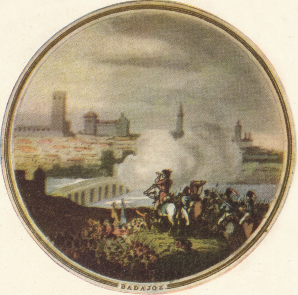 Zdobycie Badajoz, 1815, 1910 autorstwa Edward Orme