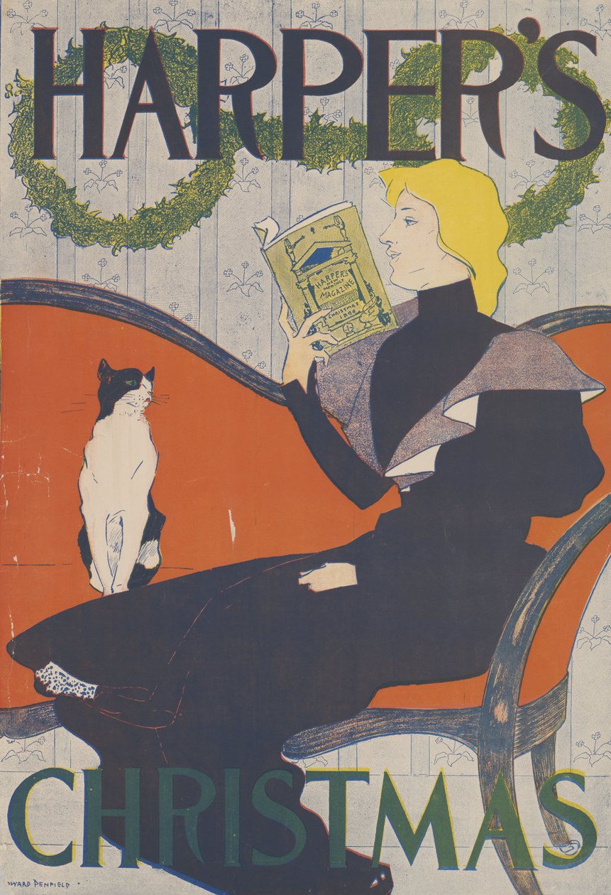 Boże Narodzenie Harpera autorstwa Edward Penfield