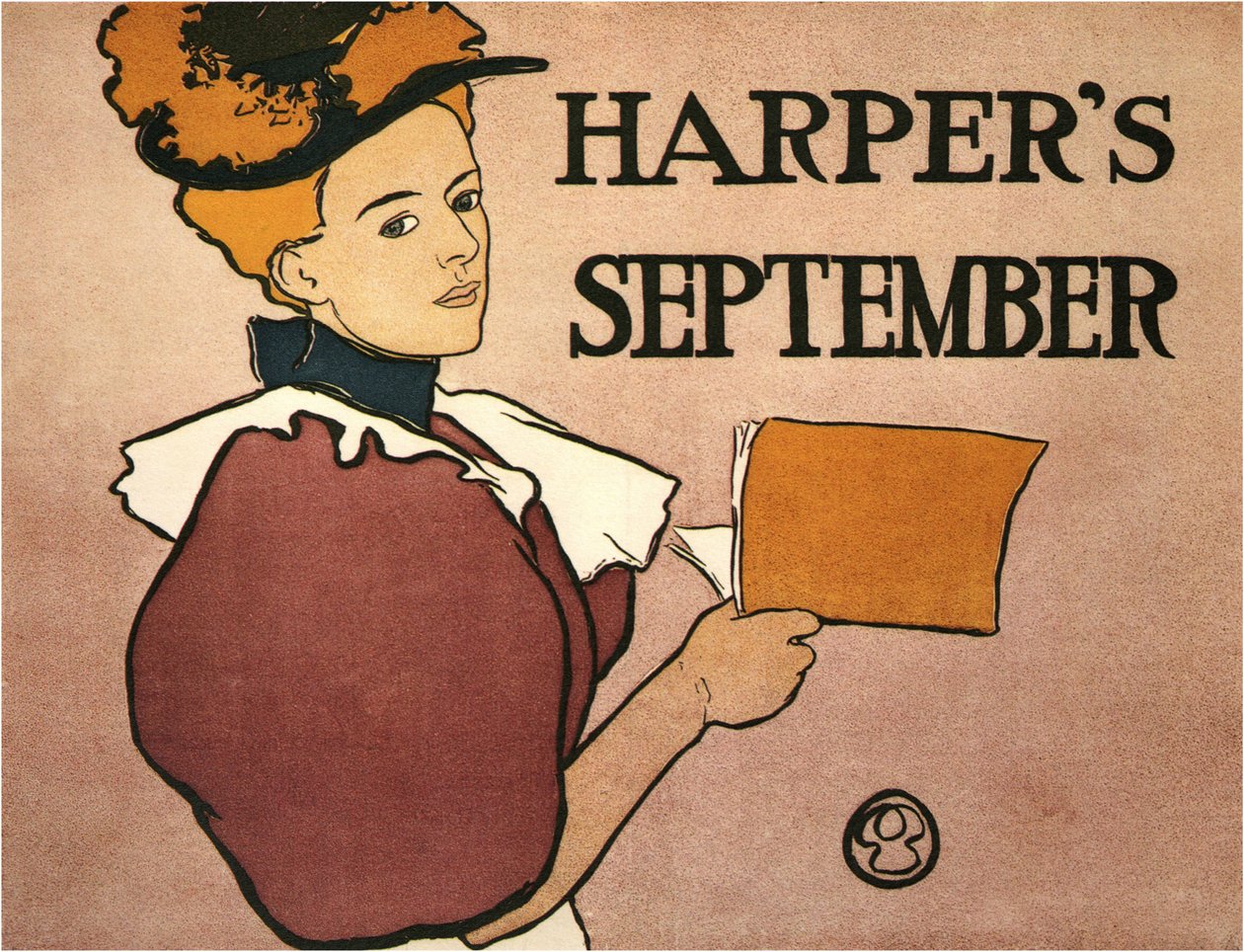 Harfiści Wrzesień 1896 autorstwa Edward Penfield