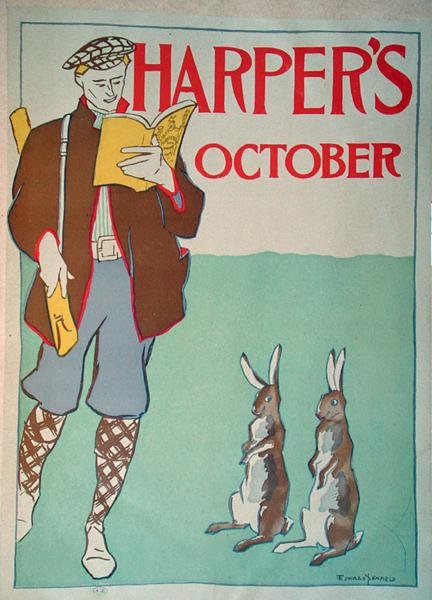 Plakat reklamujący „Harper