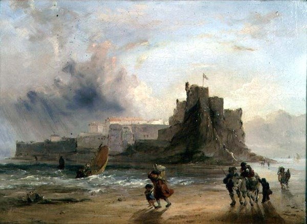 Zamek Elżbiety, Jersey autorstwa Edward Pritchard