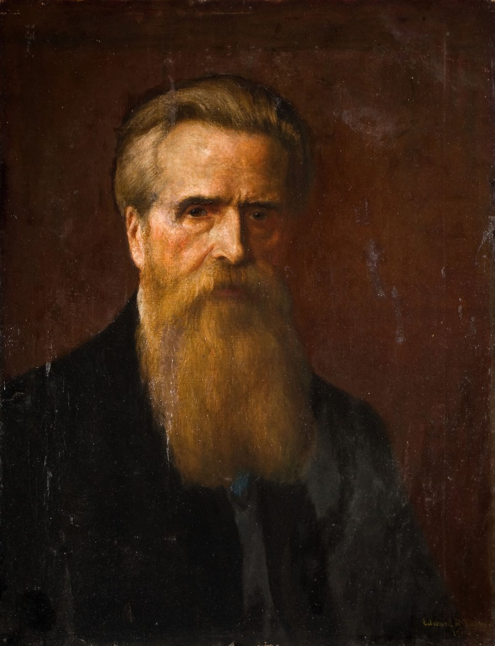 Portret artysty Autoportret, 1906. autorstwa Edward R Taylor