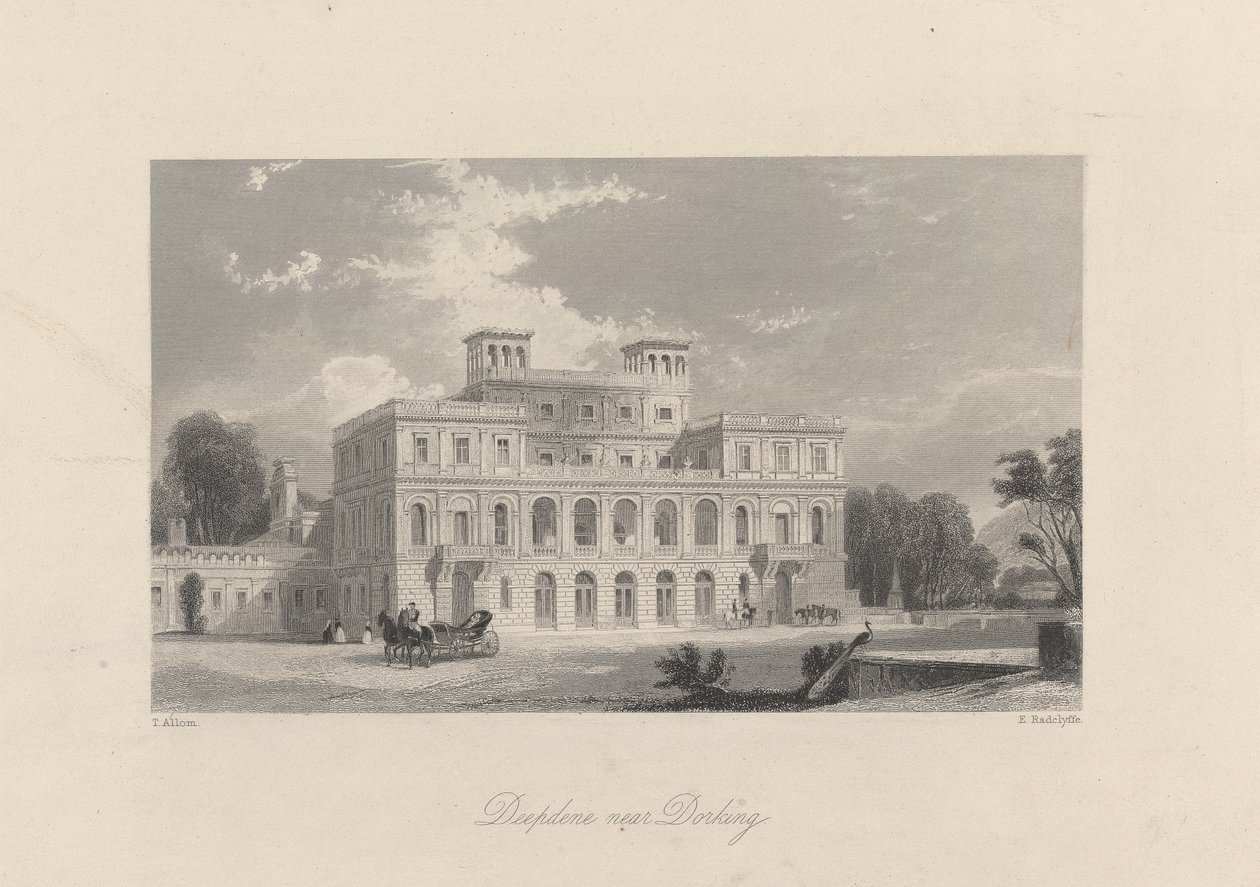 Deepdene niedaleko Dorking autorstwa Edward Radclyffe