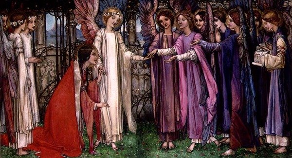 Św. Katarzyna autorstwa Edward Reginald Frampton