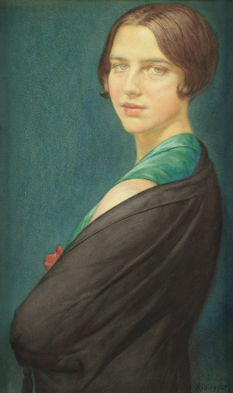 Isobel (akwarela) autorstwa Edward Ridley