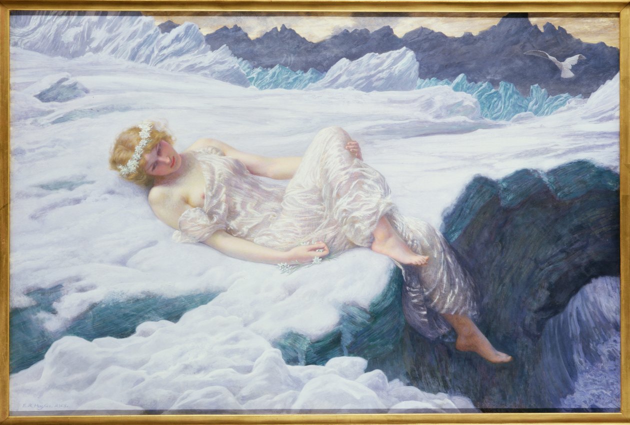 Serce Śniegu autorstwa Edward Robert Hughes