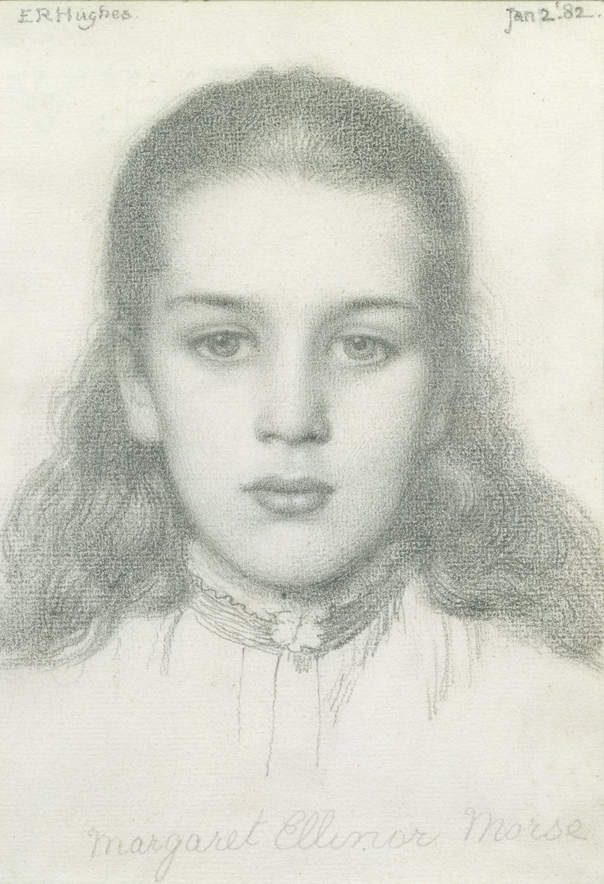 Margaret Ellinor Morse, 2 stycznia 1882 r autorstwa Edward Robert Hughes