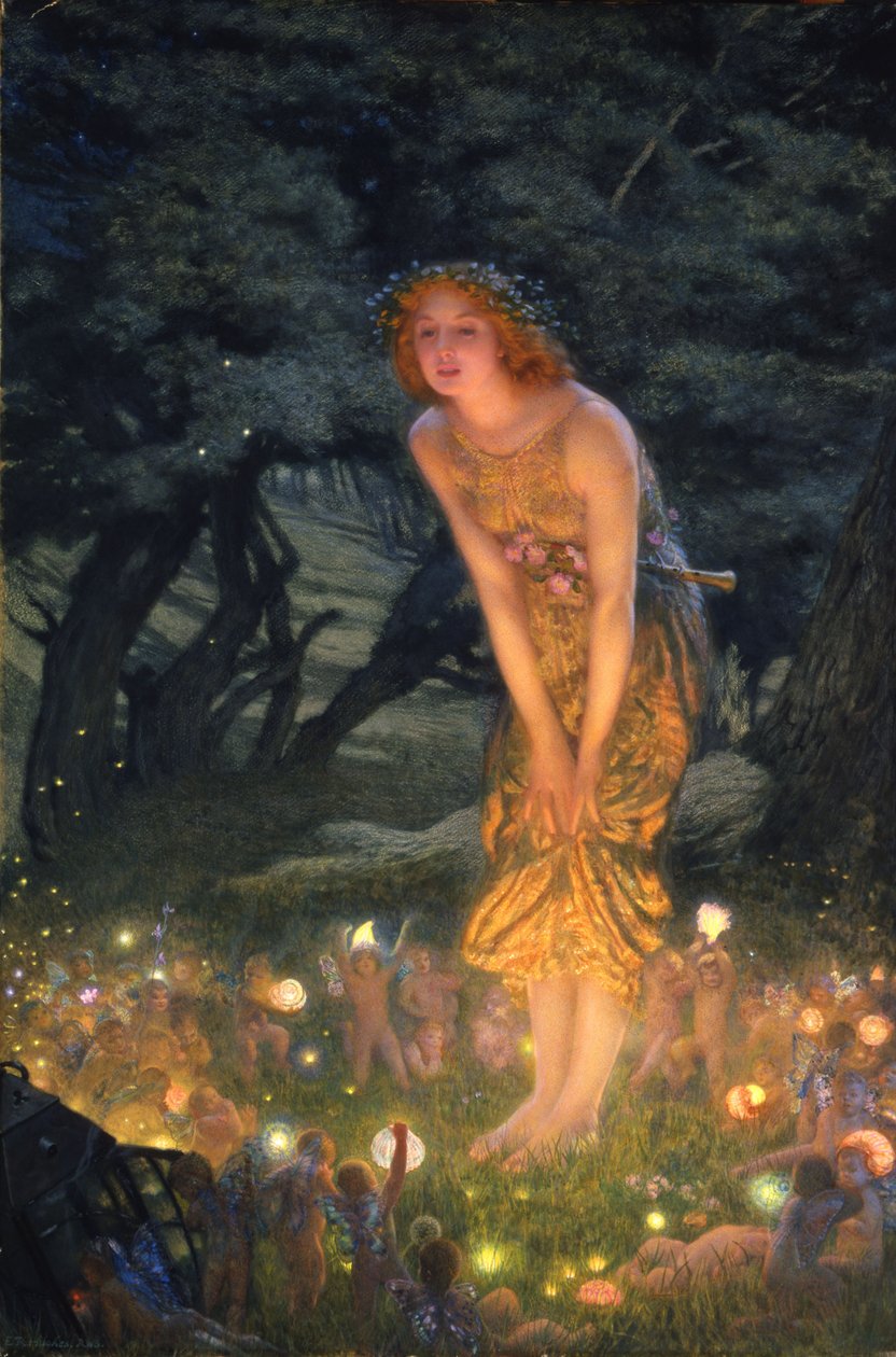 Świętojańska Wigilia autorstwa Edward Robert Hughes