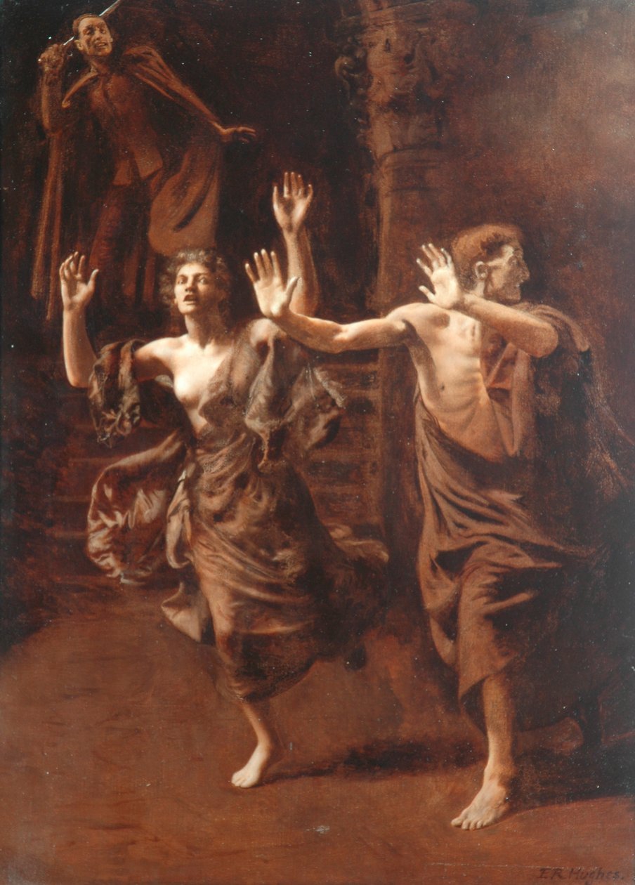 Wypędzenie autorstwa Edward Robert Hughes