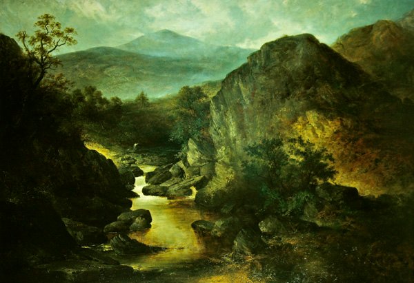 Narodziny Conwaya (olej na panelu) autorstwa Edward Robert Smythe