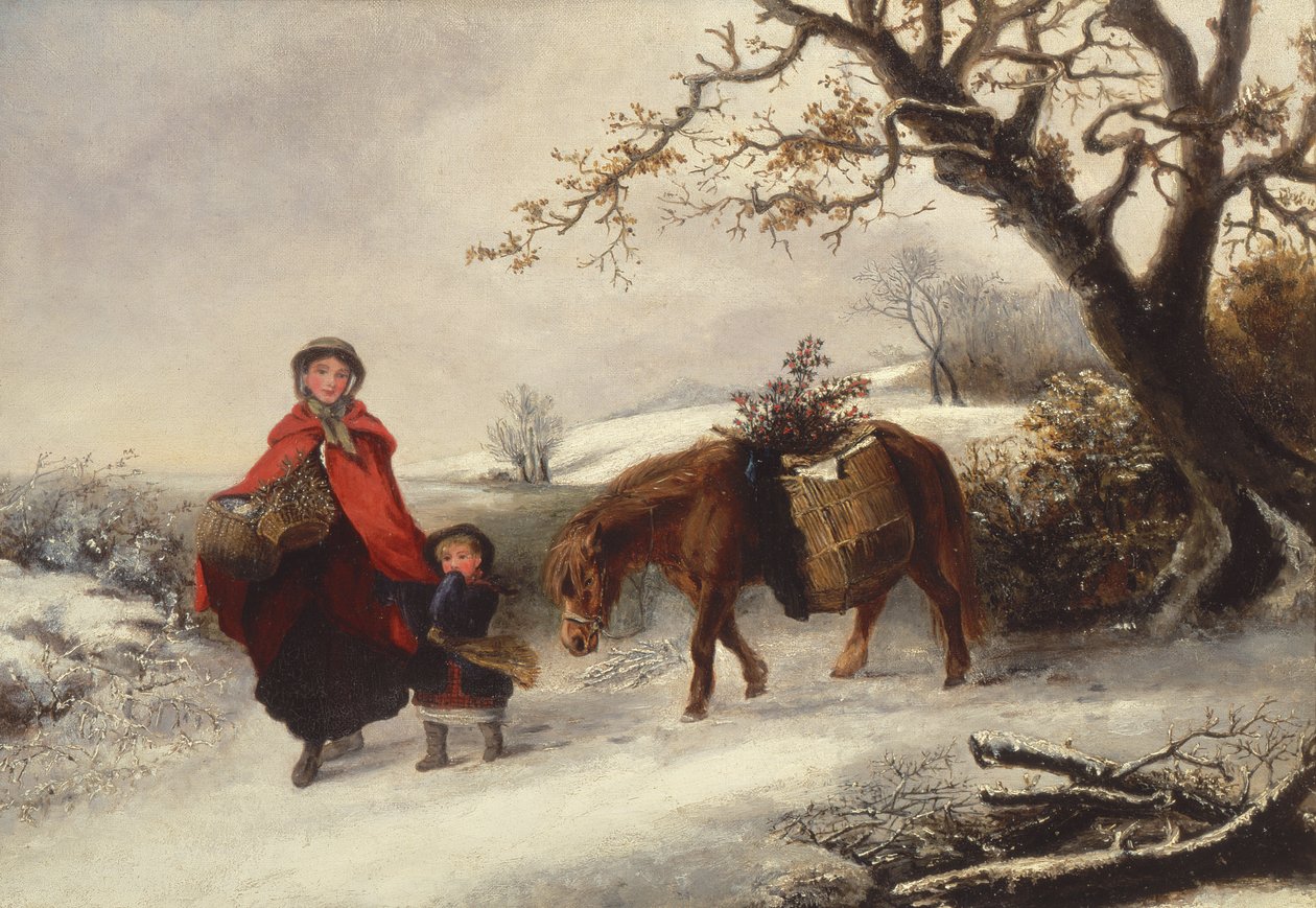 Bringing Home the Holly autorstwa Edward Robert Smythe
