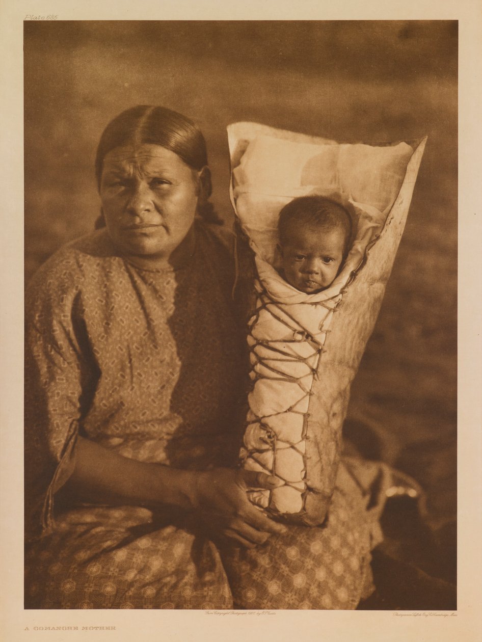 Matka Komanczów autorstwa Edward S. Curtis
