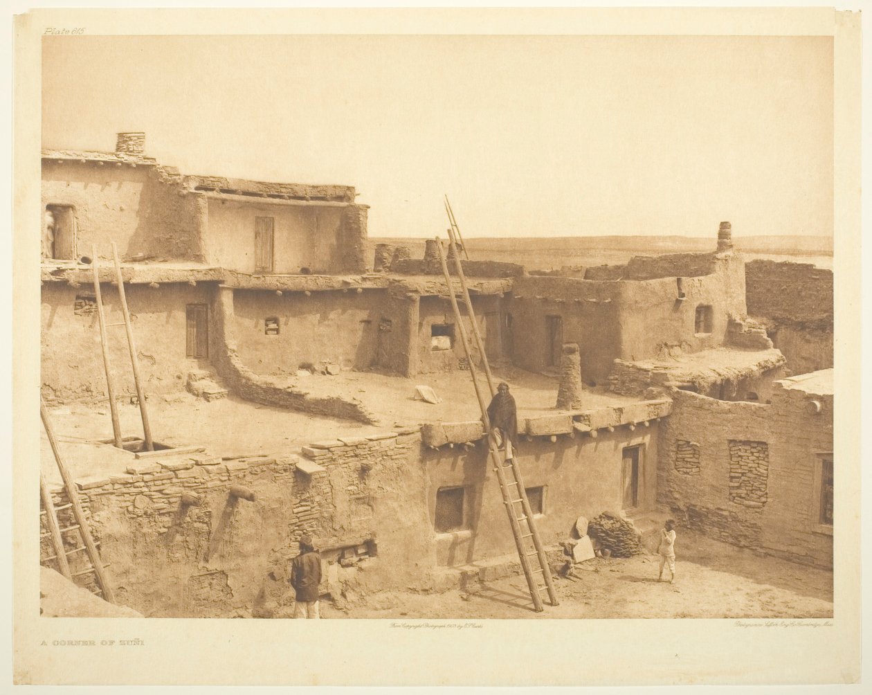 Zakątek Zuni autorstwa Edward S. Curtis