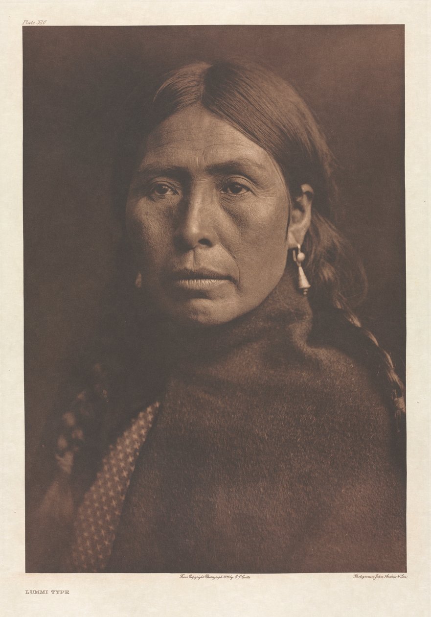 Portfolio IX, Talerz 320: Typ Lummi autorstwa Edward S. Curtis