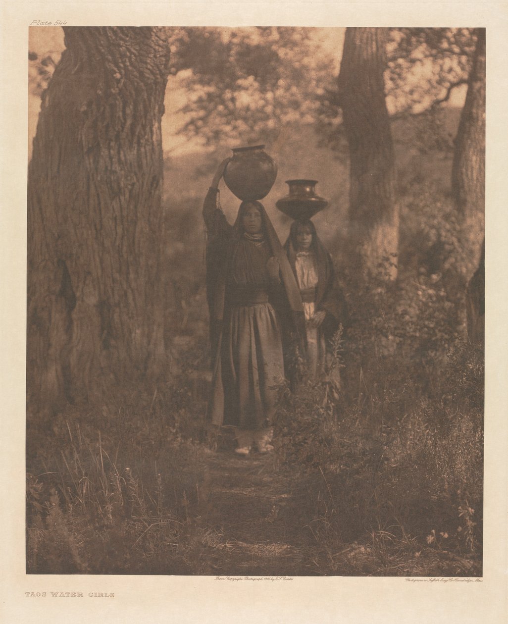 Portfolio XVI, płyty 544-579 autorstwa Edward S. Curtis