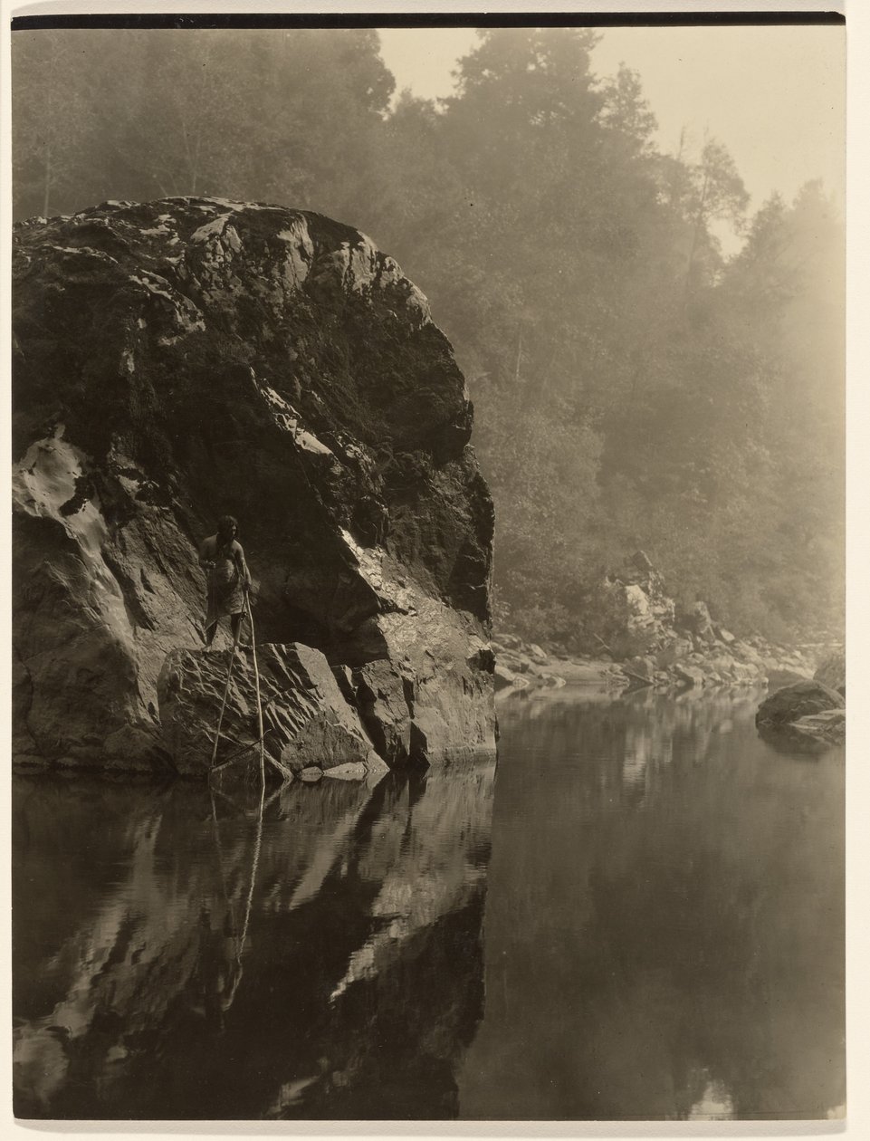 Quiet Waters - Wetchepeck autorstwa Edward S. Curtis