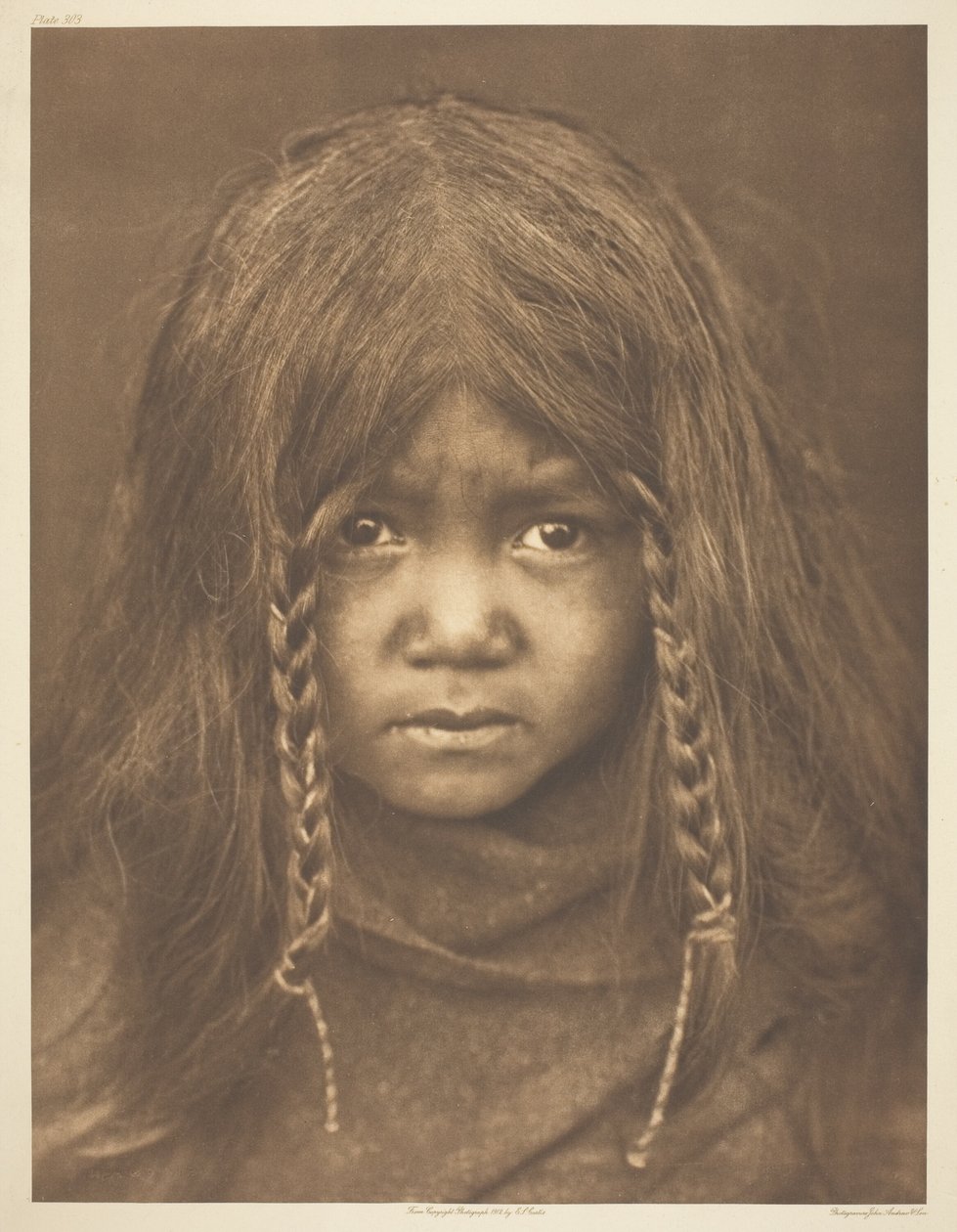 Chłopak z Quilcenu autorstwa Edward S. Curtis