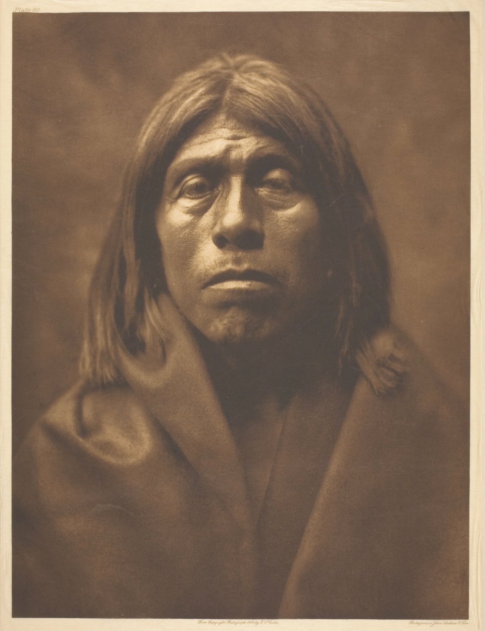 Quniaika - Mohave autorstwa Edward S. Curtis