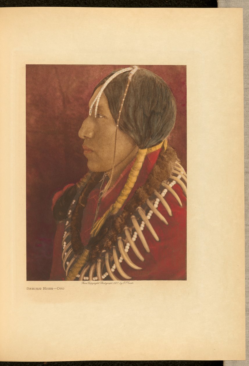 Seeing High - Oto autorstwa Edward S. Curtis