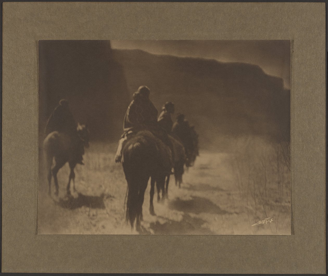 Znikająca rasa - Nawahowie autorstwa Edward S. Curtis