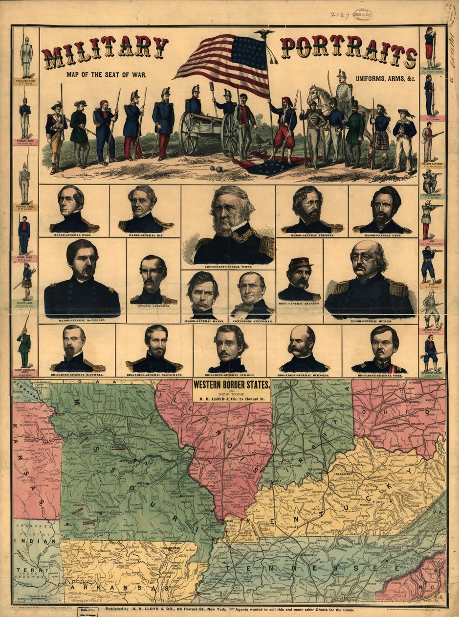 LC Civil War Maps (2. painos) puola autorstwa Edward S. Hall