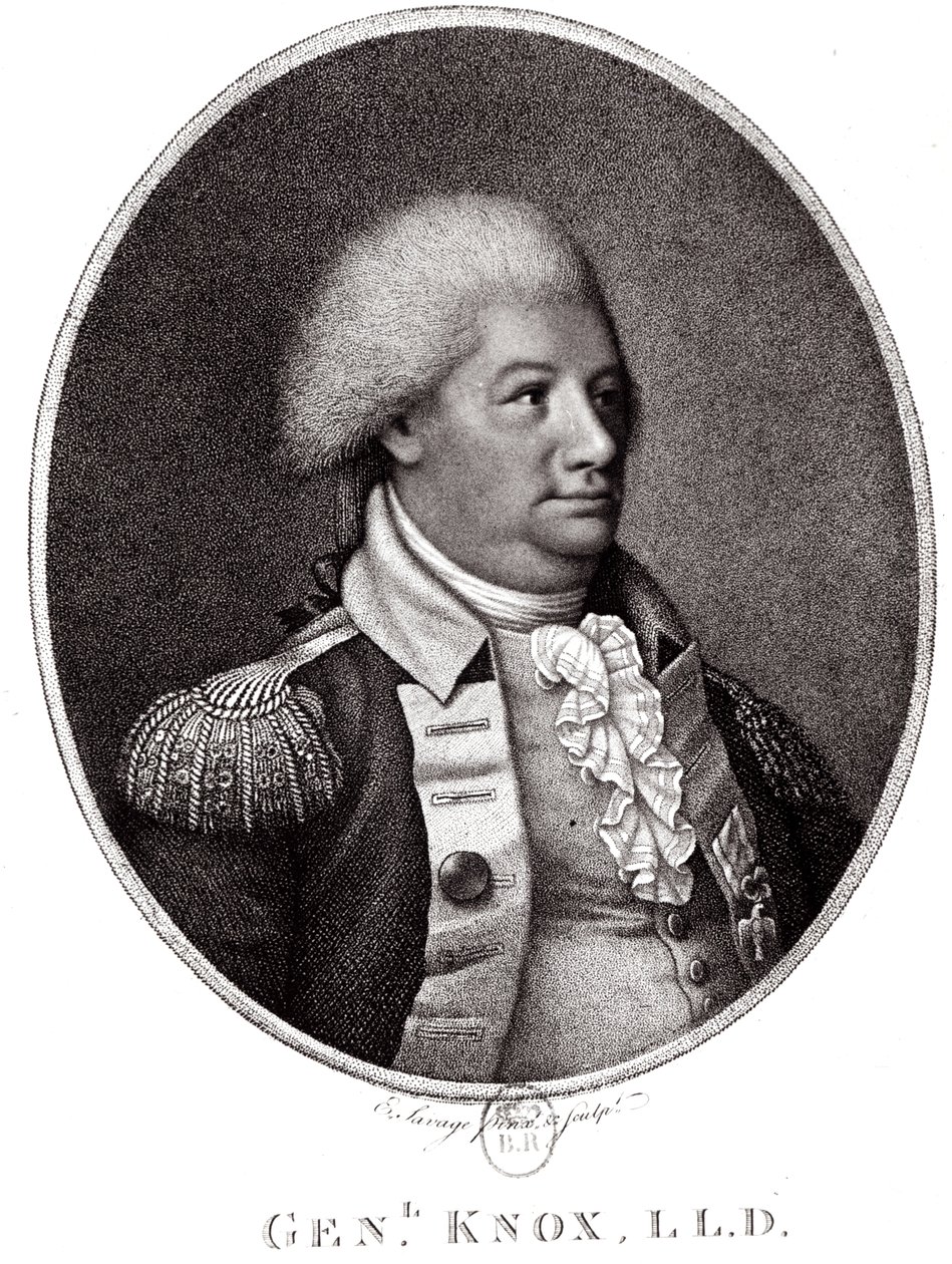 Generał Henry Knox (1750-1806) 1791 autorstwa Edward Savage