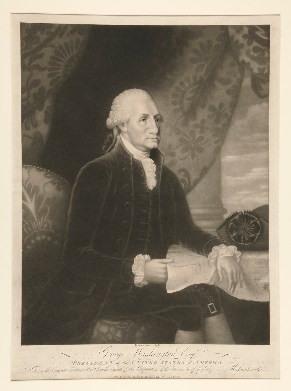 George Washington, Esq.r autorstwa Edward Savage
