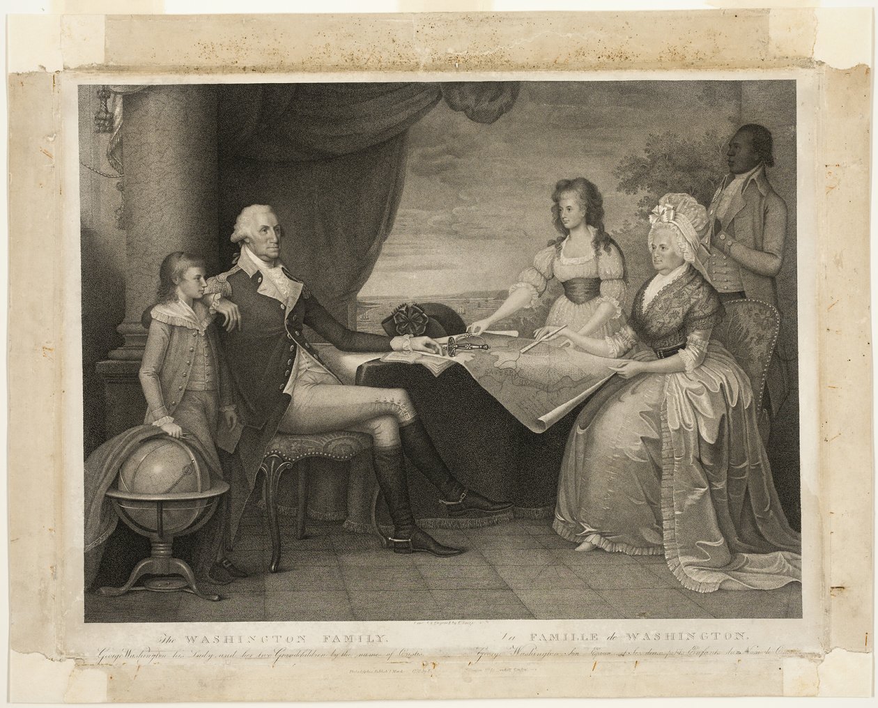 Rodzina Waszyngtona autorstwa Edward Savage
