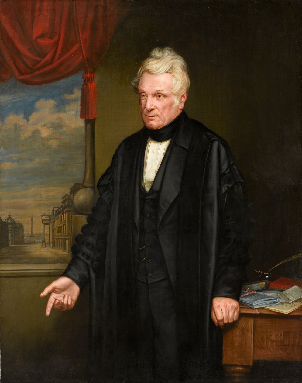 John Clayton (olej na płótnie) autorstwa Edward Sawyer