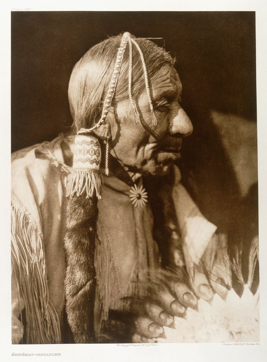 Esipermi-Komanczowie autorstwa Edward Sheriff (after) Curtis