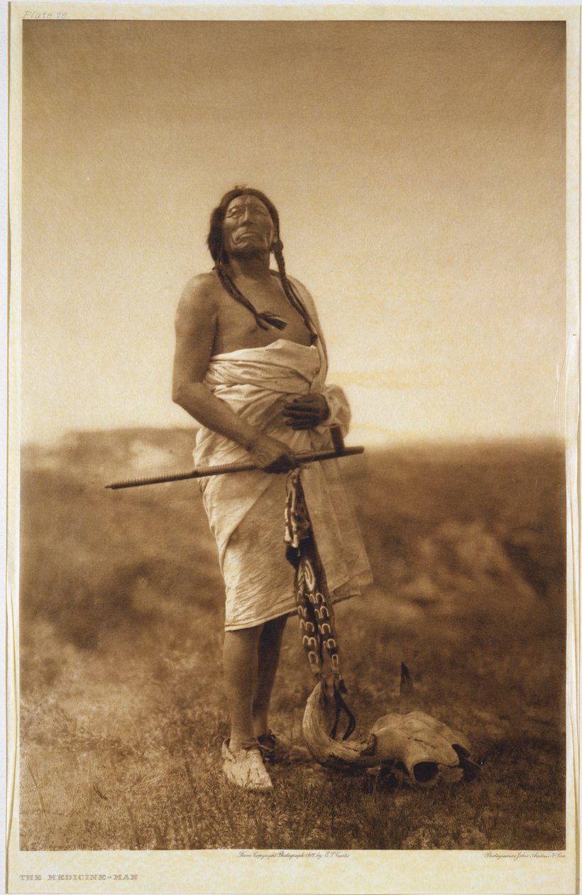 Szaman autorstwa Edward Sheriff (after) Curtis