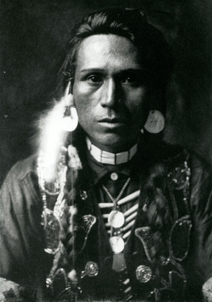 Młody Yakima autorstwa Edward Sheriff Curtis