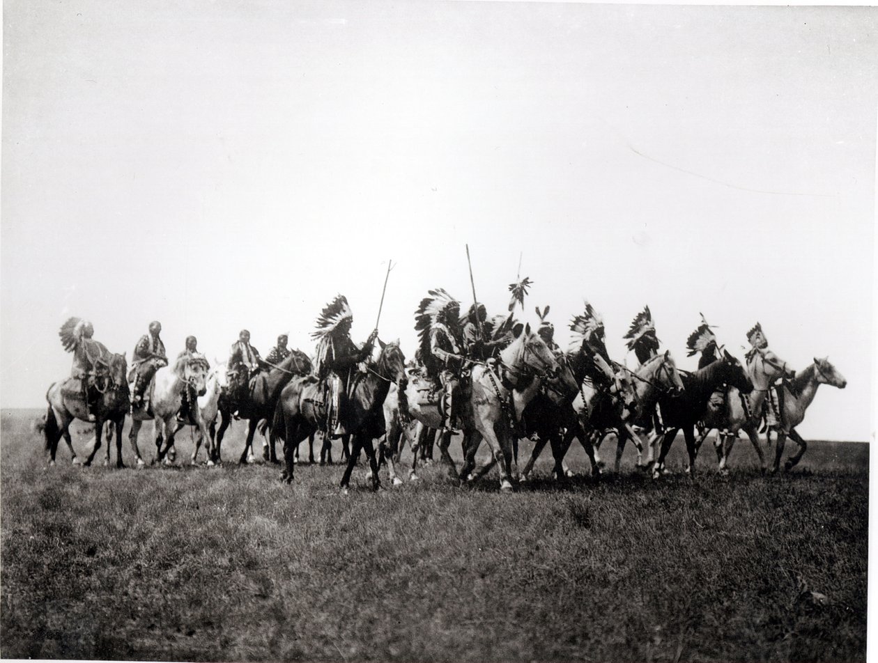 Brule War Party autorstwa Edward Sheriff Curtis