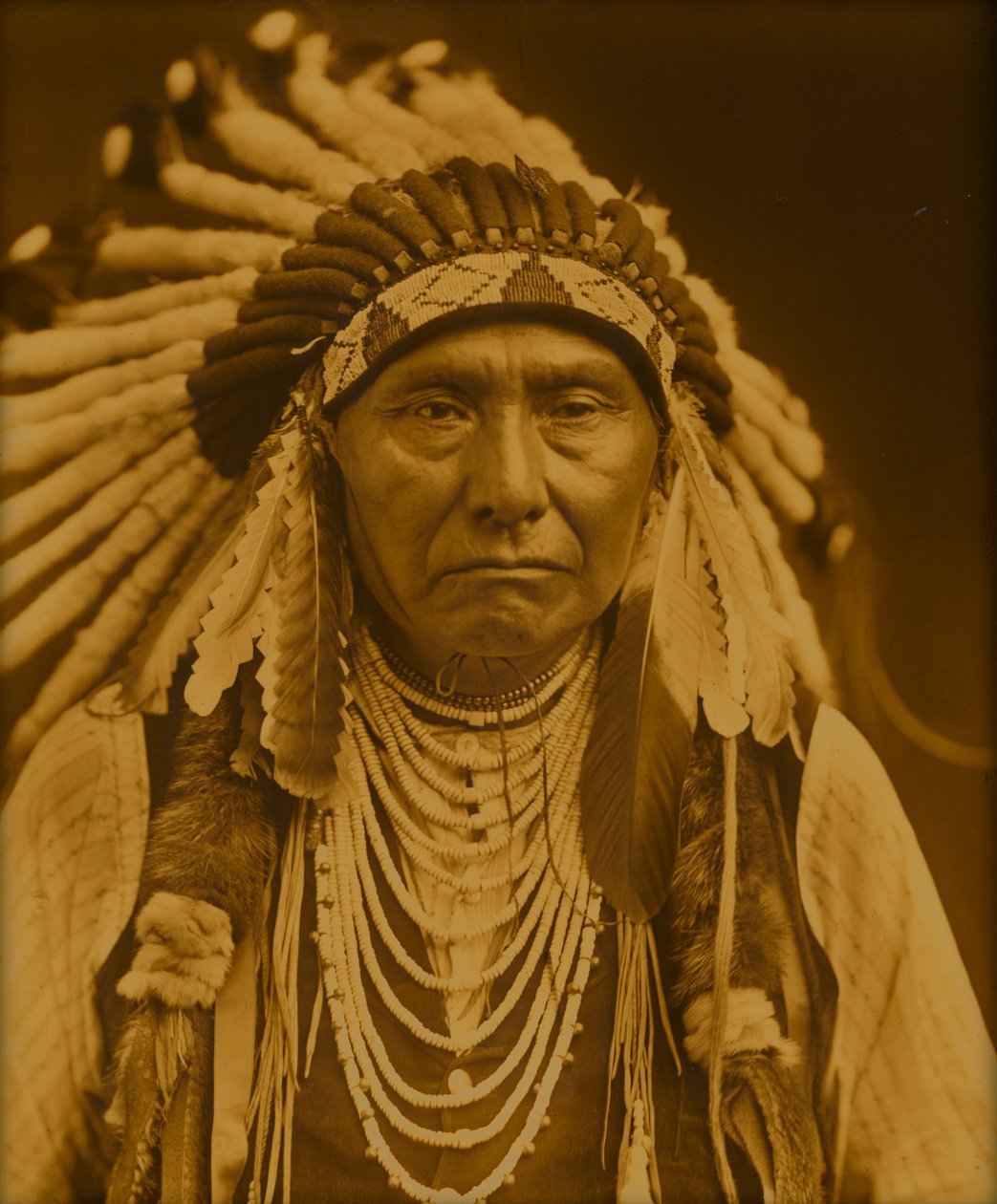 Wódz Joseph autorstwa Edward Sheriff Curtis