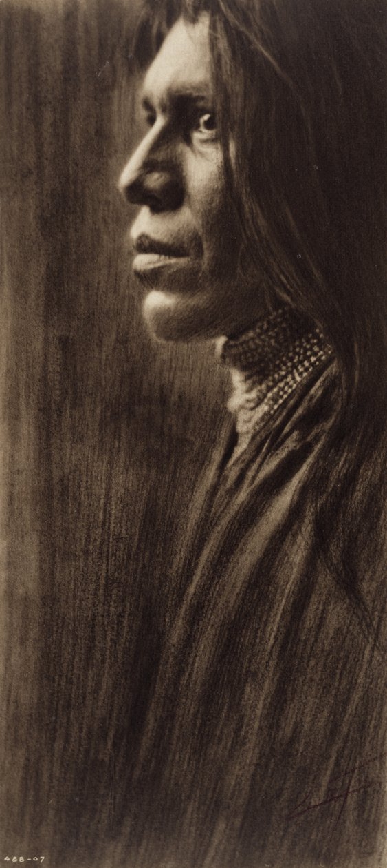 Yuma, ok. 1902 (odbitka platynowo-żelatynowo-srebrowa) autorstwa Edward Sheriff Curtis
