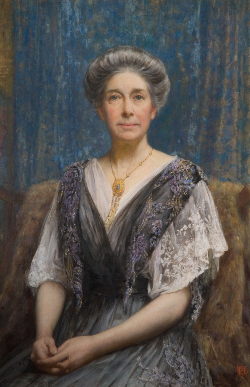 Portret pani Alfreda C. Oslera autorstwa Edward Steel Harper