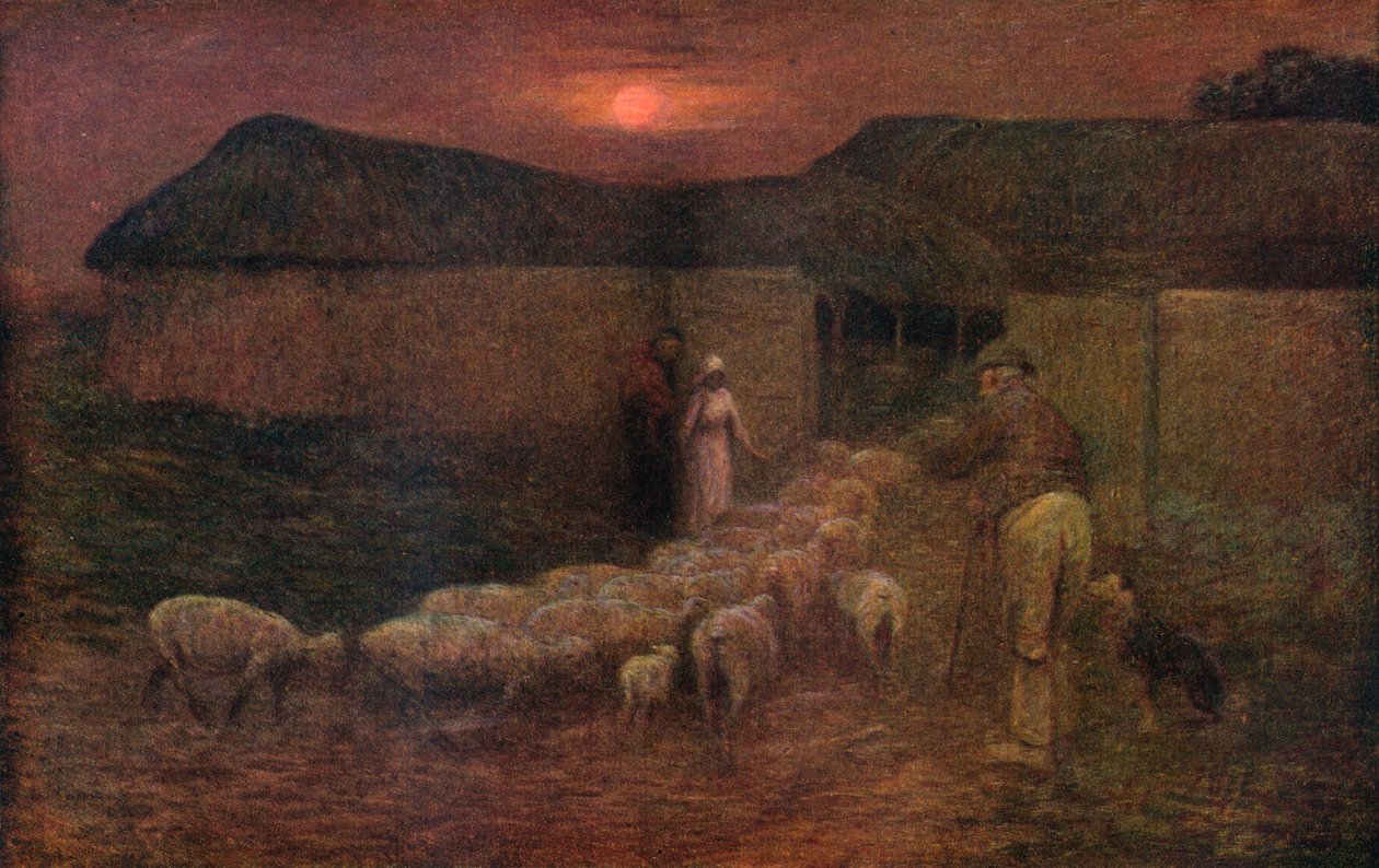 Czas składania, c1900, 1918 autorstwa William Edward Stott