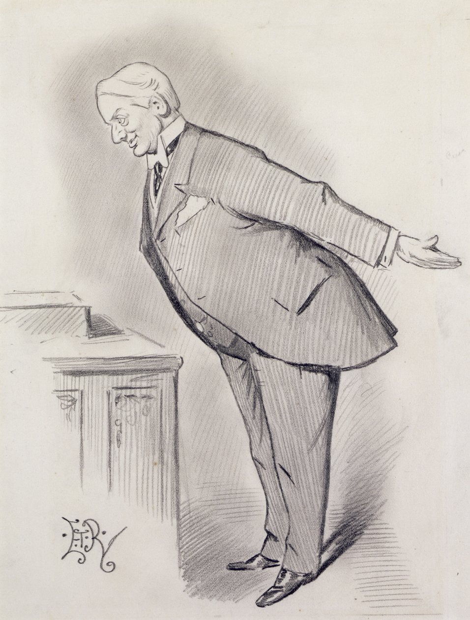 Lord Rosebery: Daleko ode mnie! autorstwa Edward Tennyson Reed