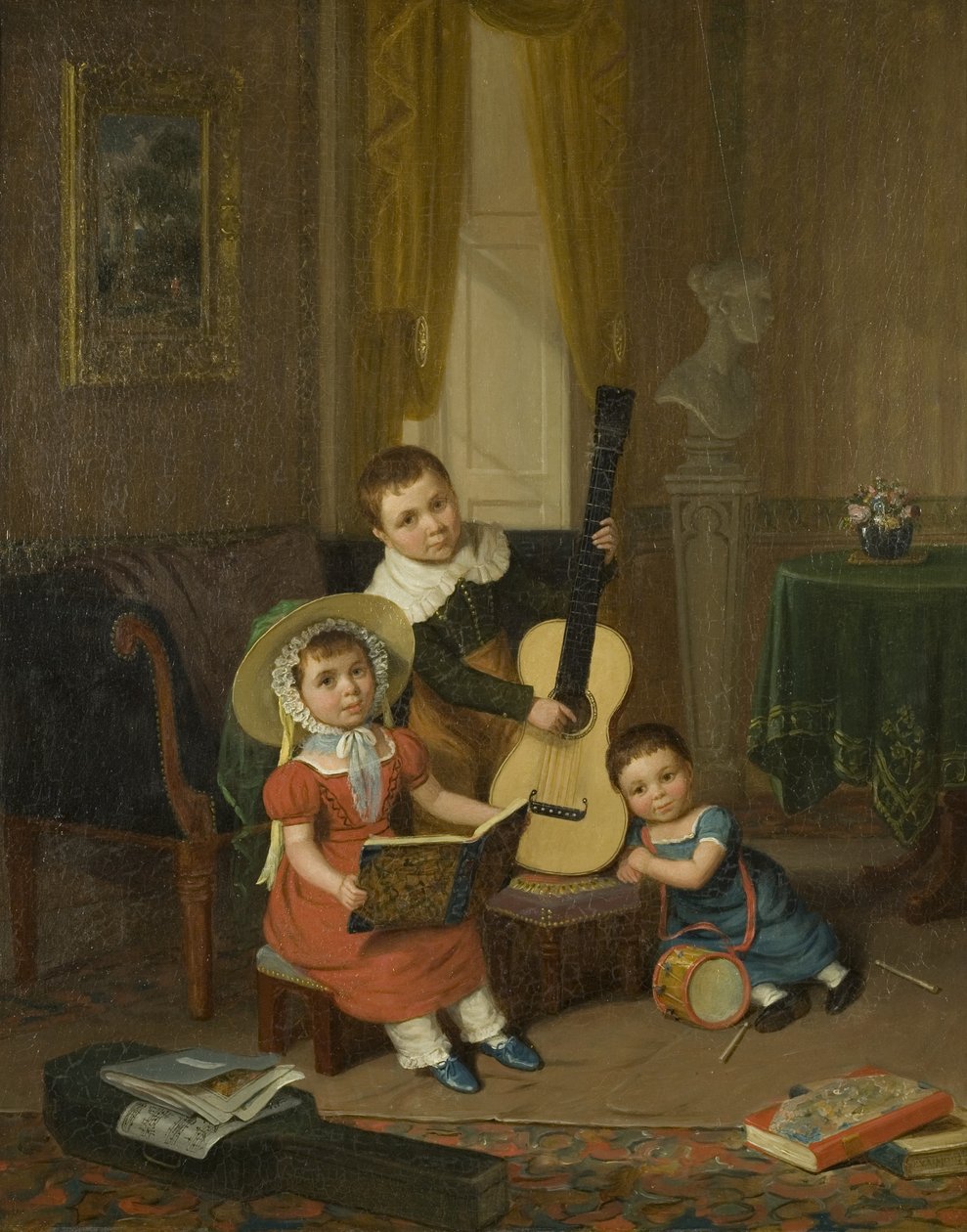 Młode Trio autorstwa Edward Villiers Rippingille
