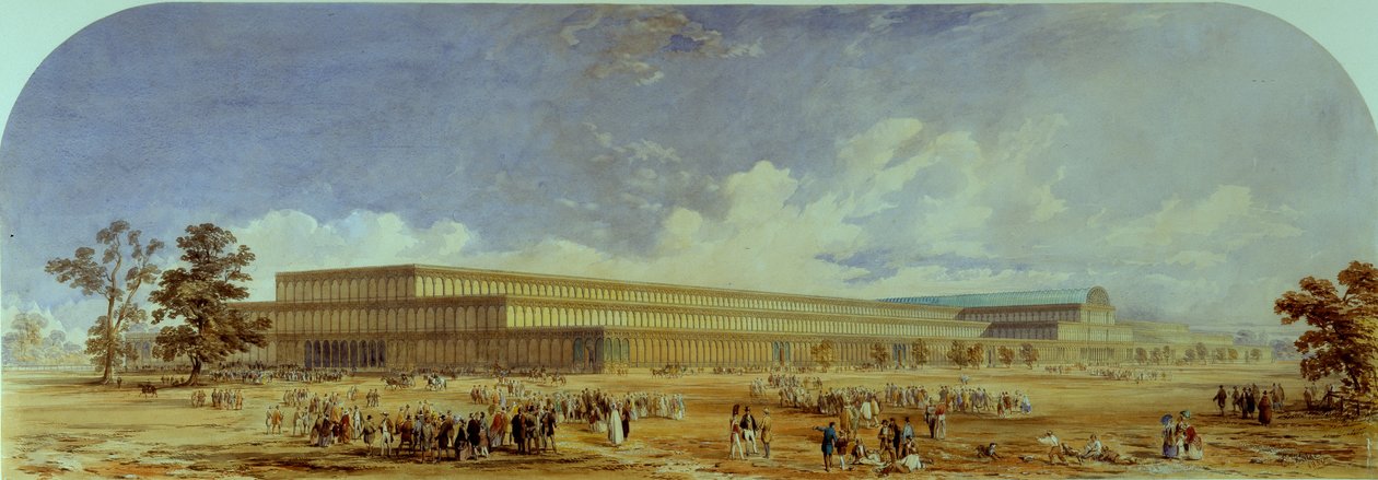 Kryształowy Pałac, Hyde Park autorstwa Edward Walker